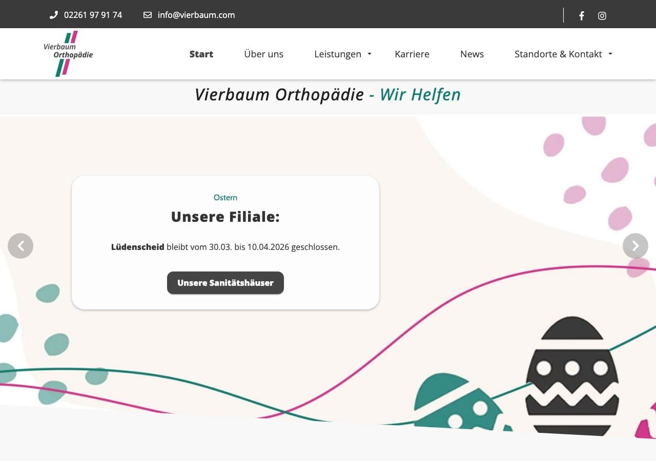 Vierbaum Orthopädie