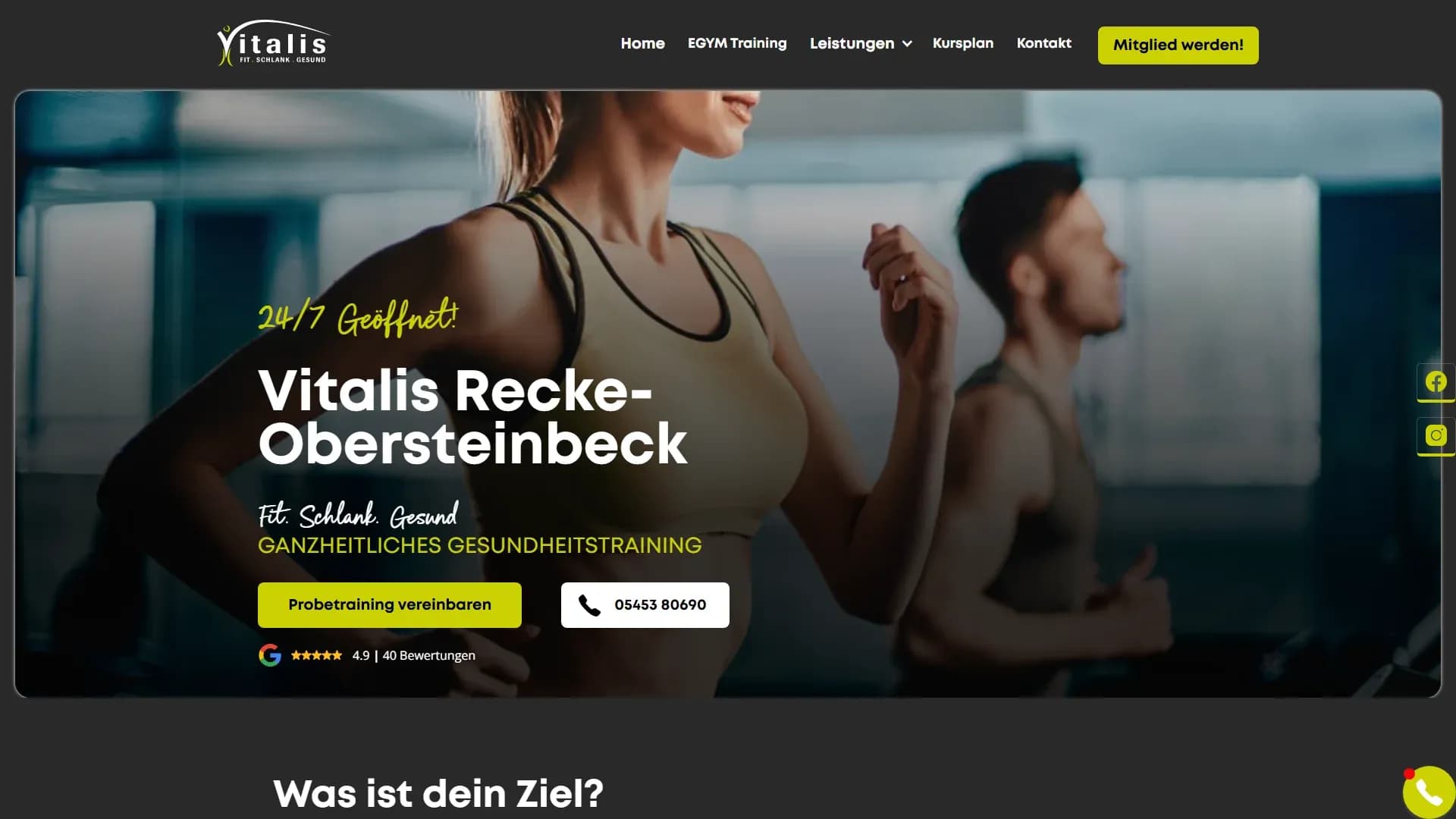 Vitalis Recke — Website