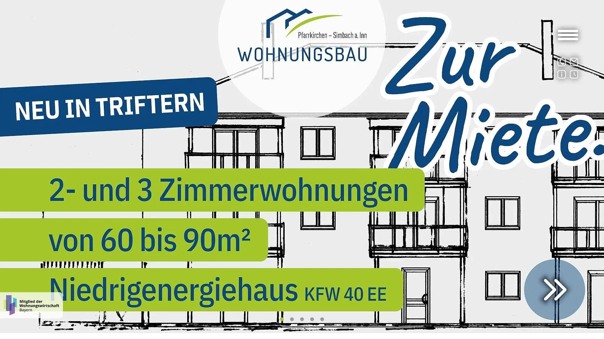Wohnungsbau-GmbH Pfarrkirchen-Simbach a. Inn — Website