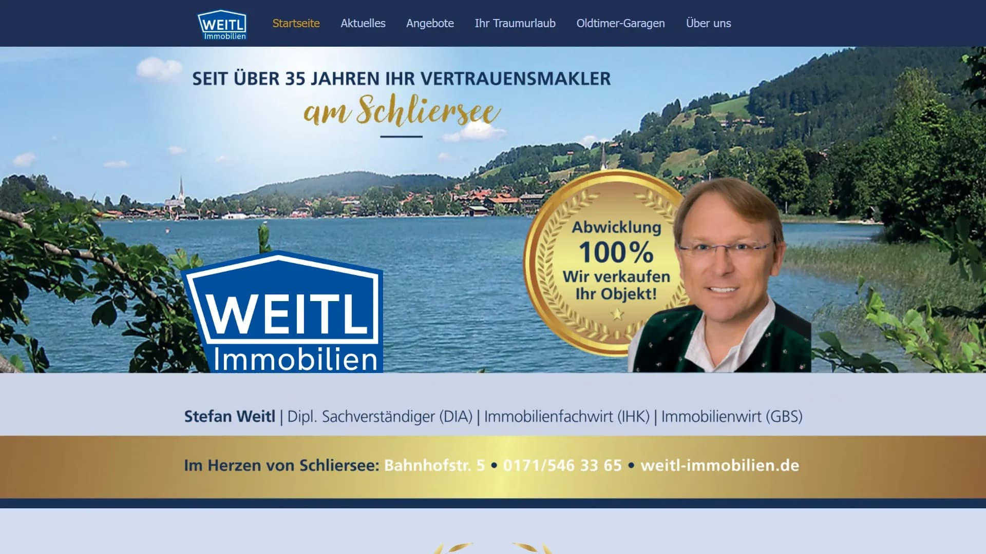 Weitl-Immobilien — Website