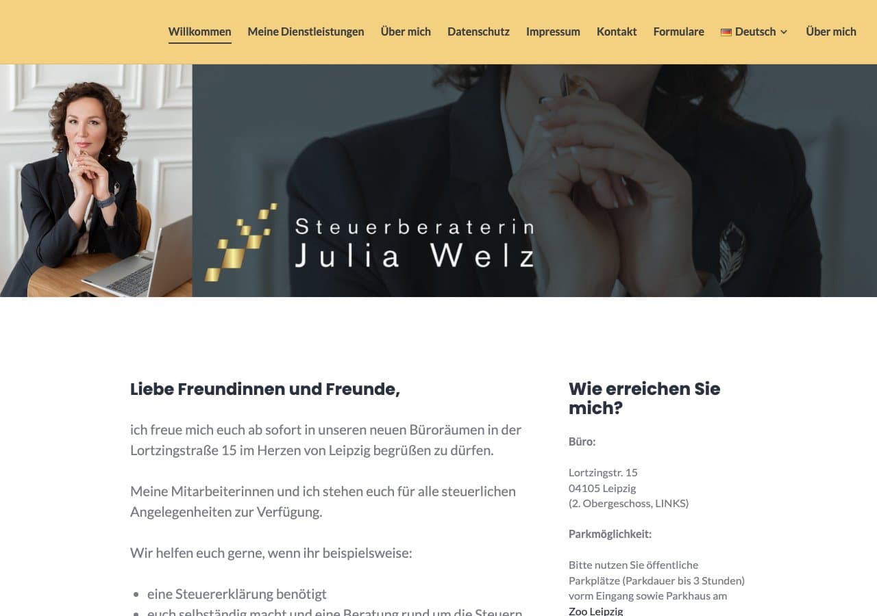 Steuerberaterin Julia Welz