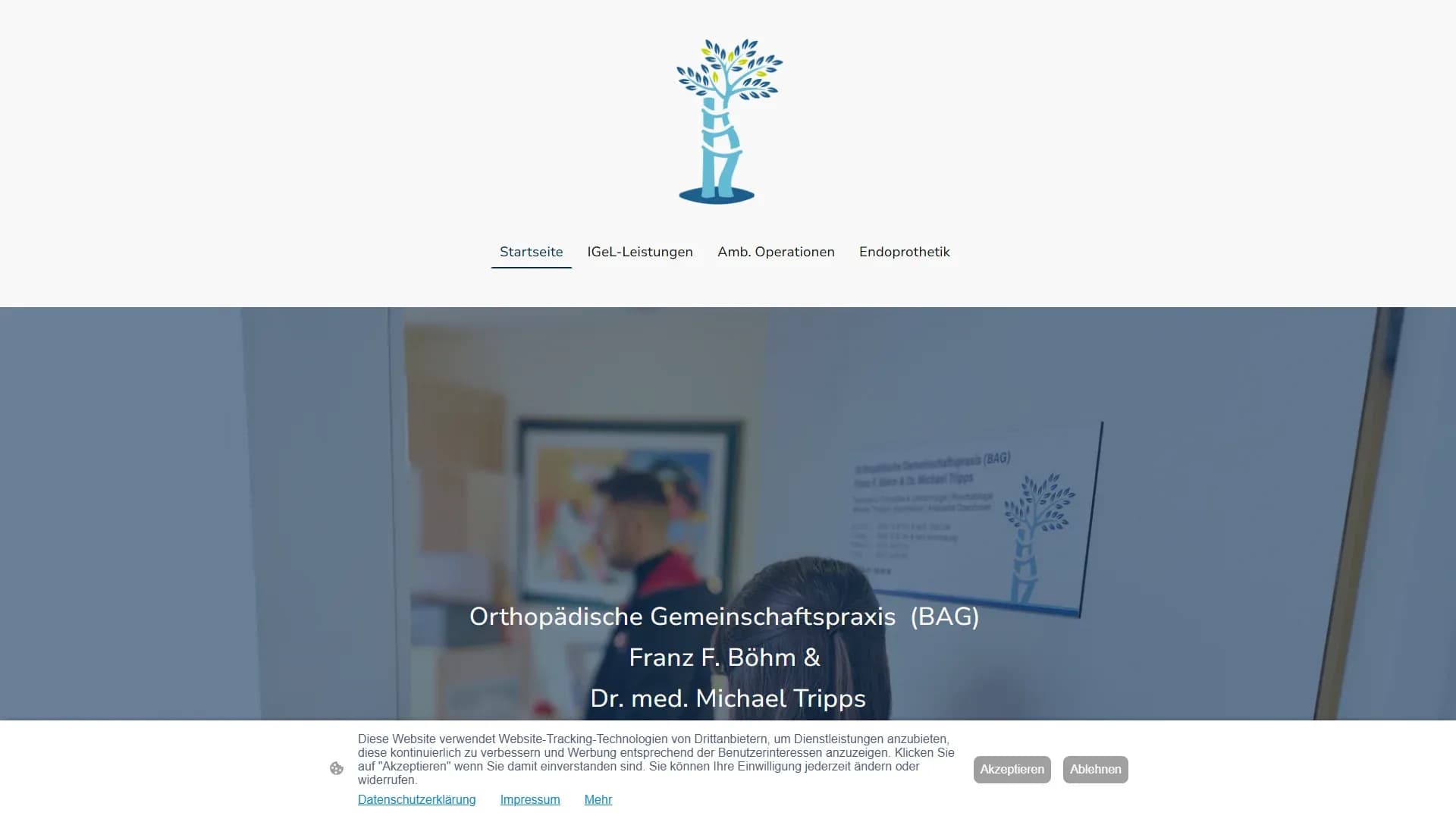 BAG Herr Franz F. Böhm & Dr. Michael Tripps — Website