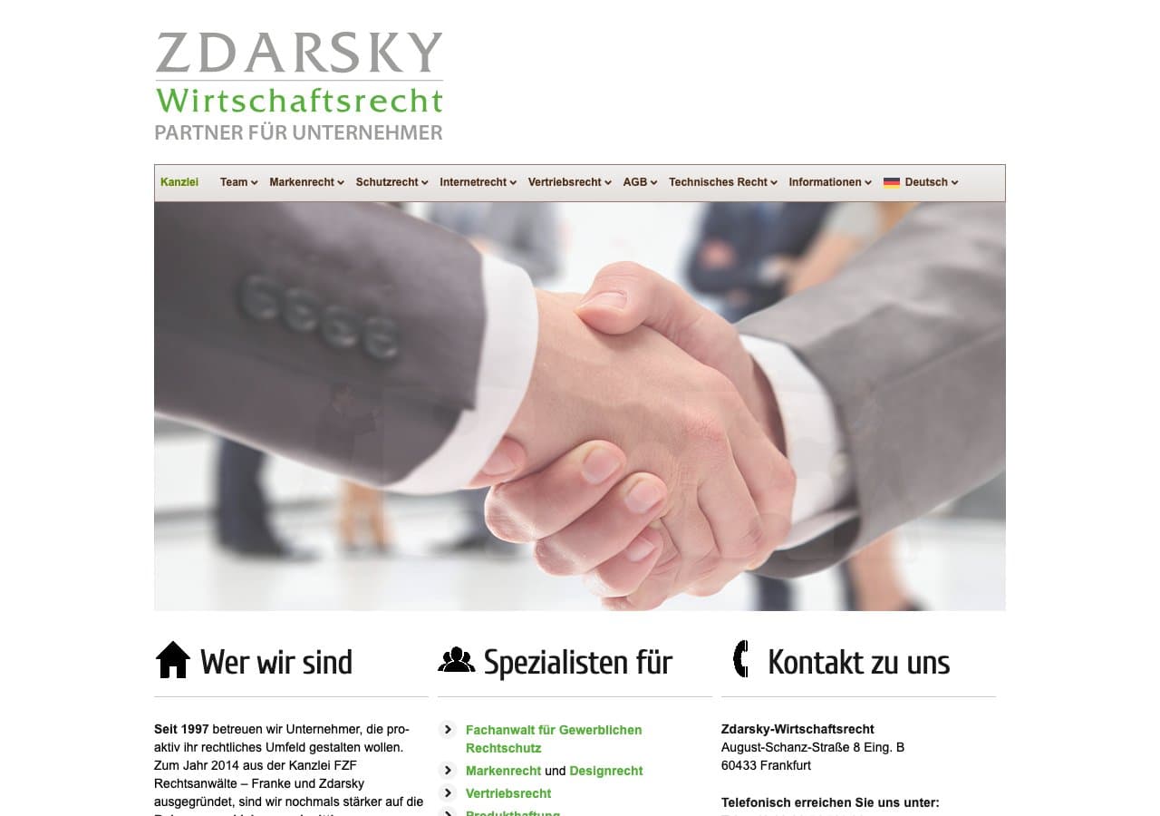 Zdarsky Wirtschaftsrecht