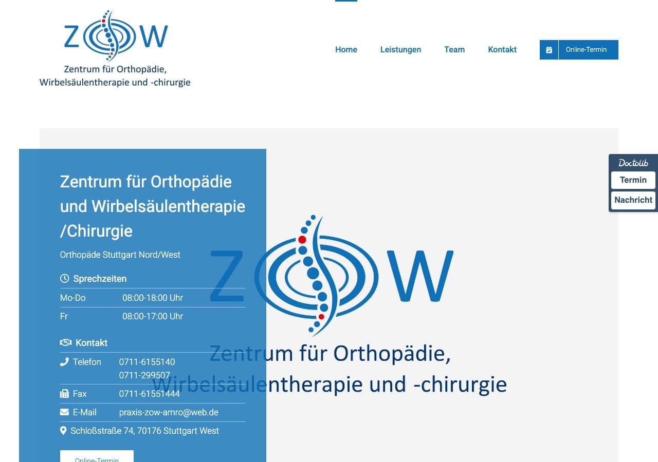 Orthopäde Stuttgart Nord