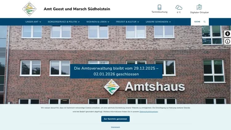 Amt Geest und Marsch Südholstein