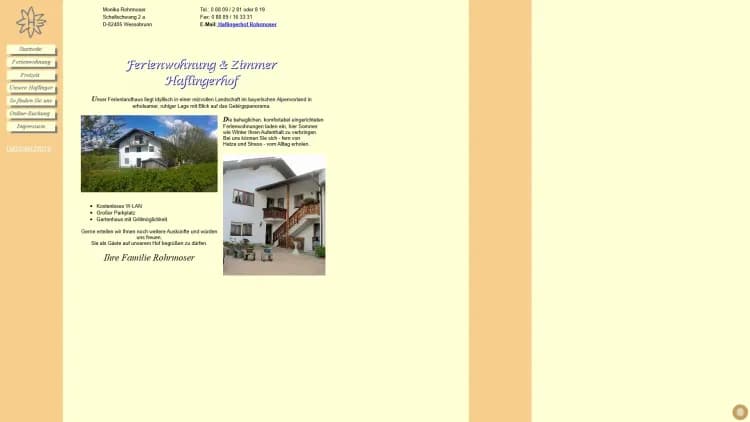 Haflingerhof Rohrmoser