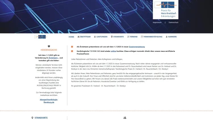Kardiologische Praxis Dr. Harland / Dr. Rauschenbach / Dr. Kiesbye