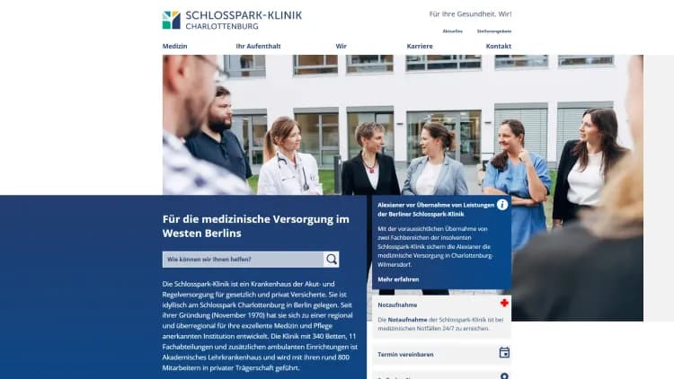 Schlosspark‑Klinik Charlottenburg
