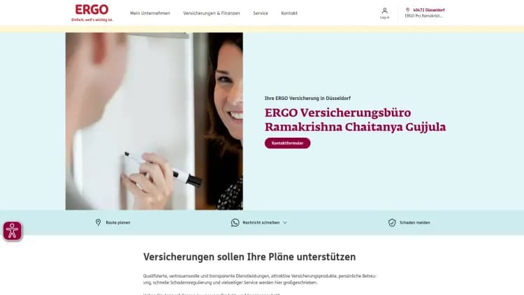 ERGO Versicherung | Ramakrishna Chaitanya Gujjula