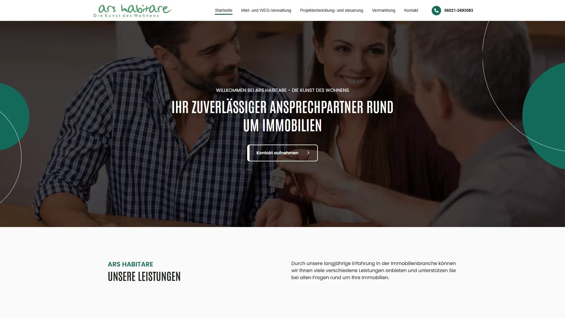 ars habitare — Website