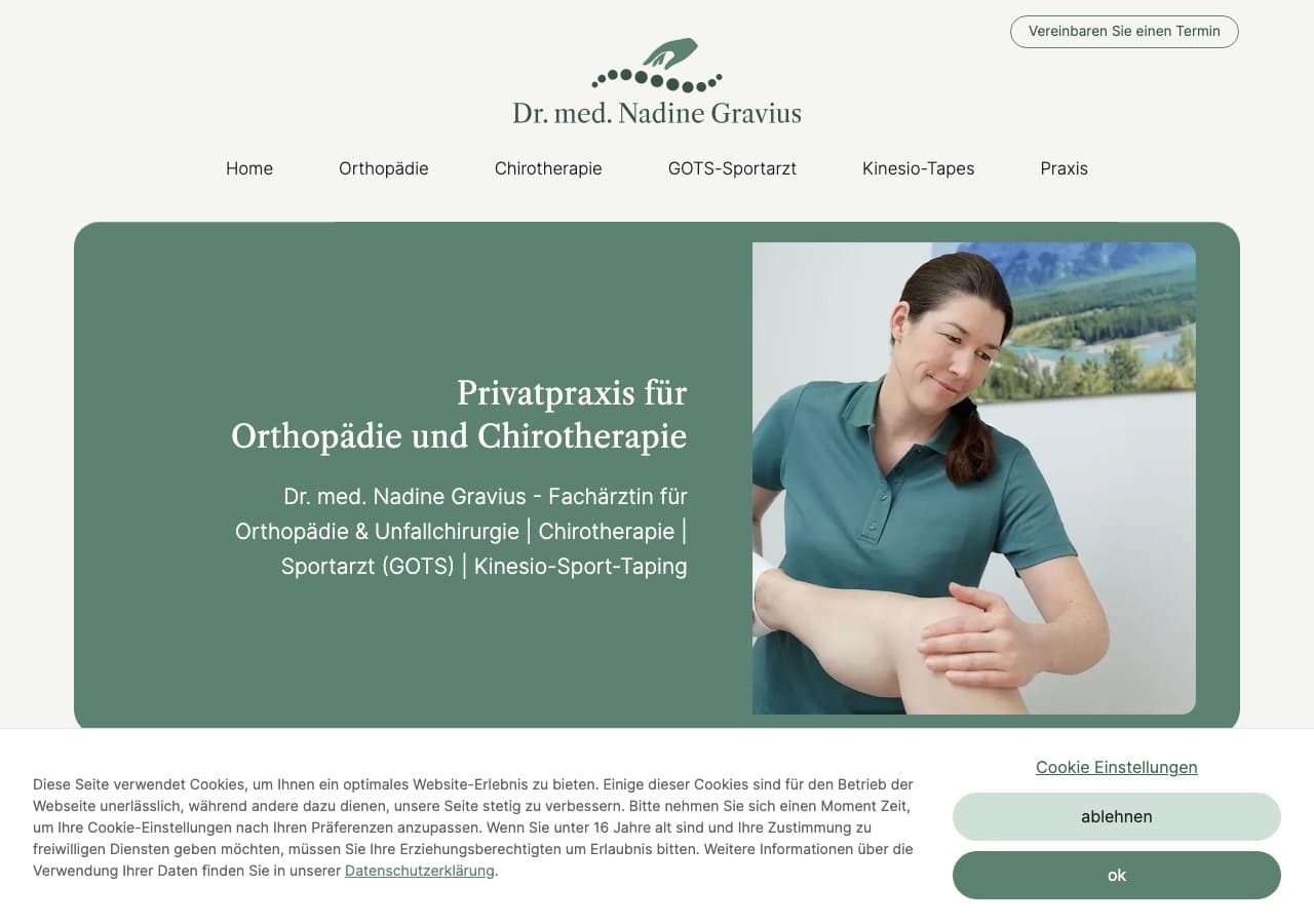 Privatpraxis für Orthopädie und Chirotherapie