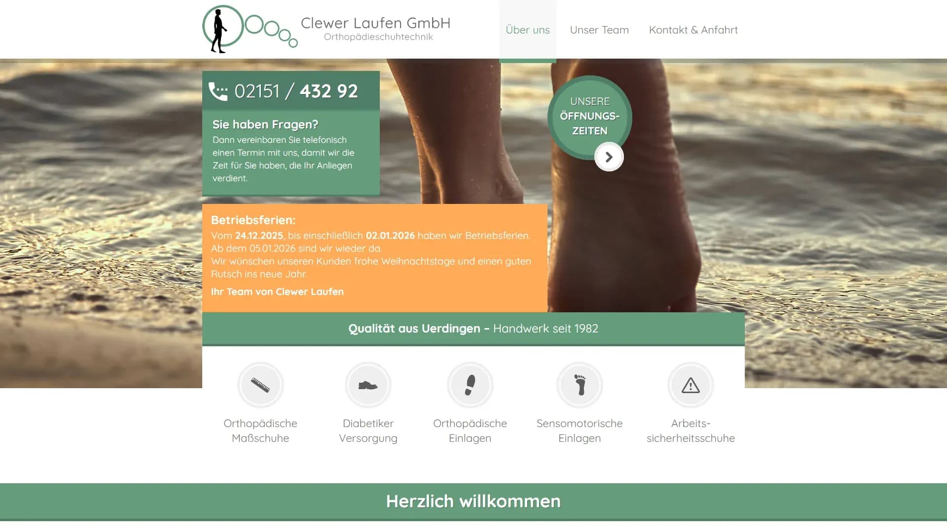 Clewer Laufen GmbH — Website