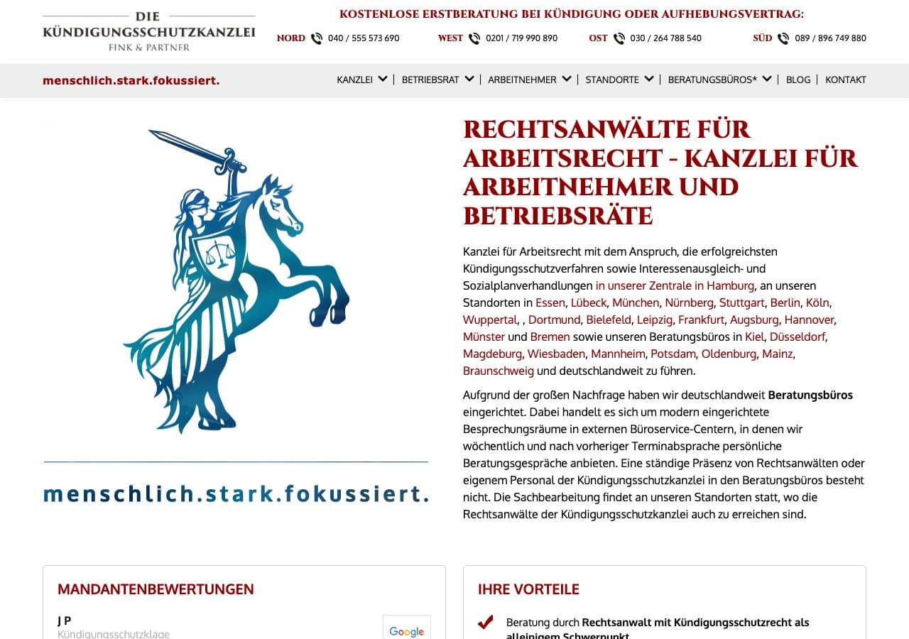 Die Kündigungsschutzkanzlei