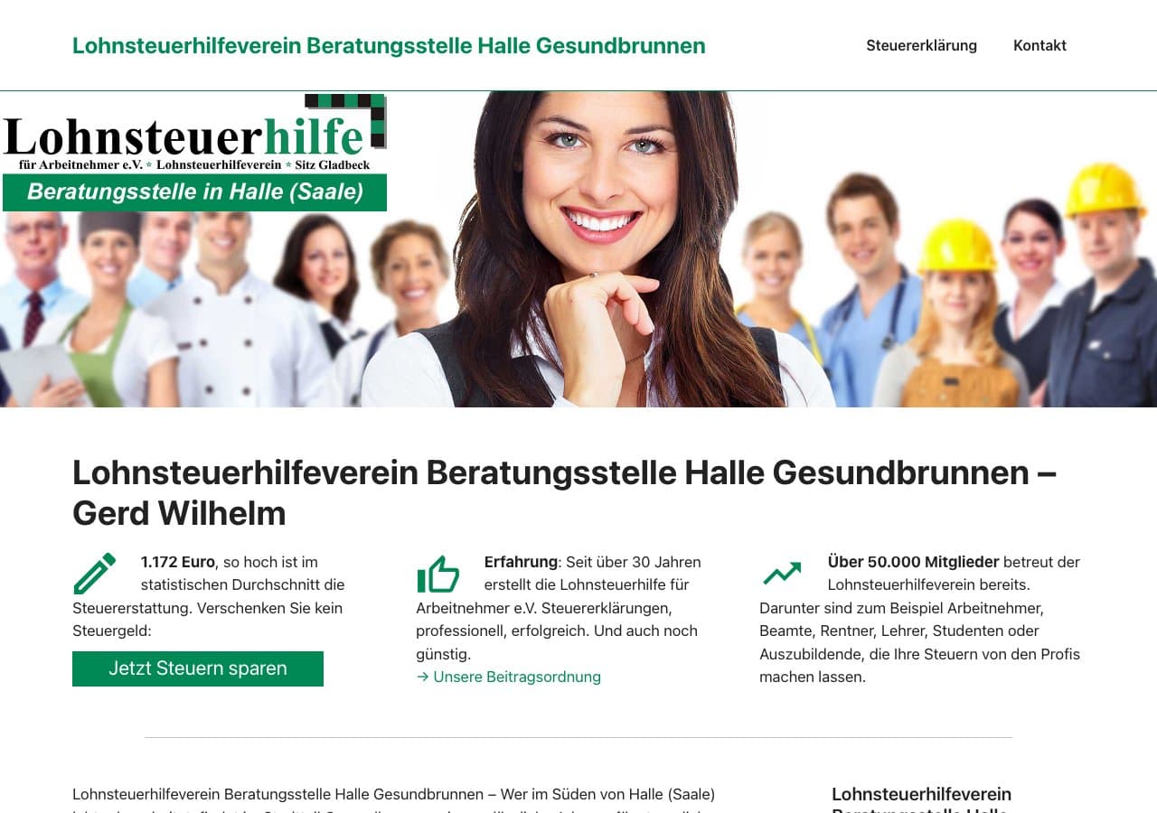 Lohnsteuerhilfe für Arbeitnehmer