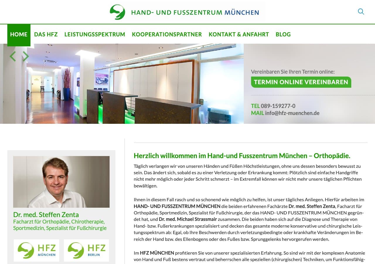 Hand- und Fußzentrum München