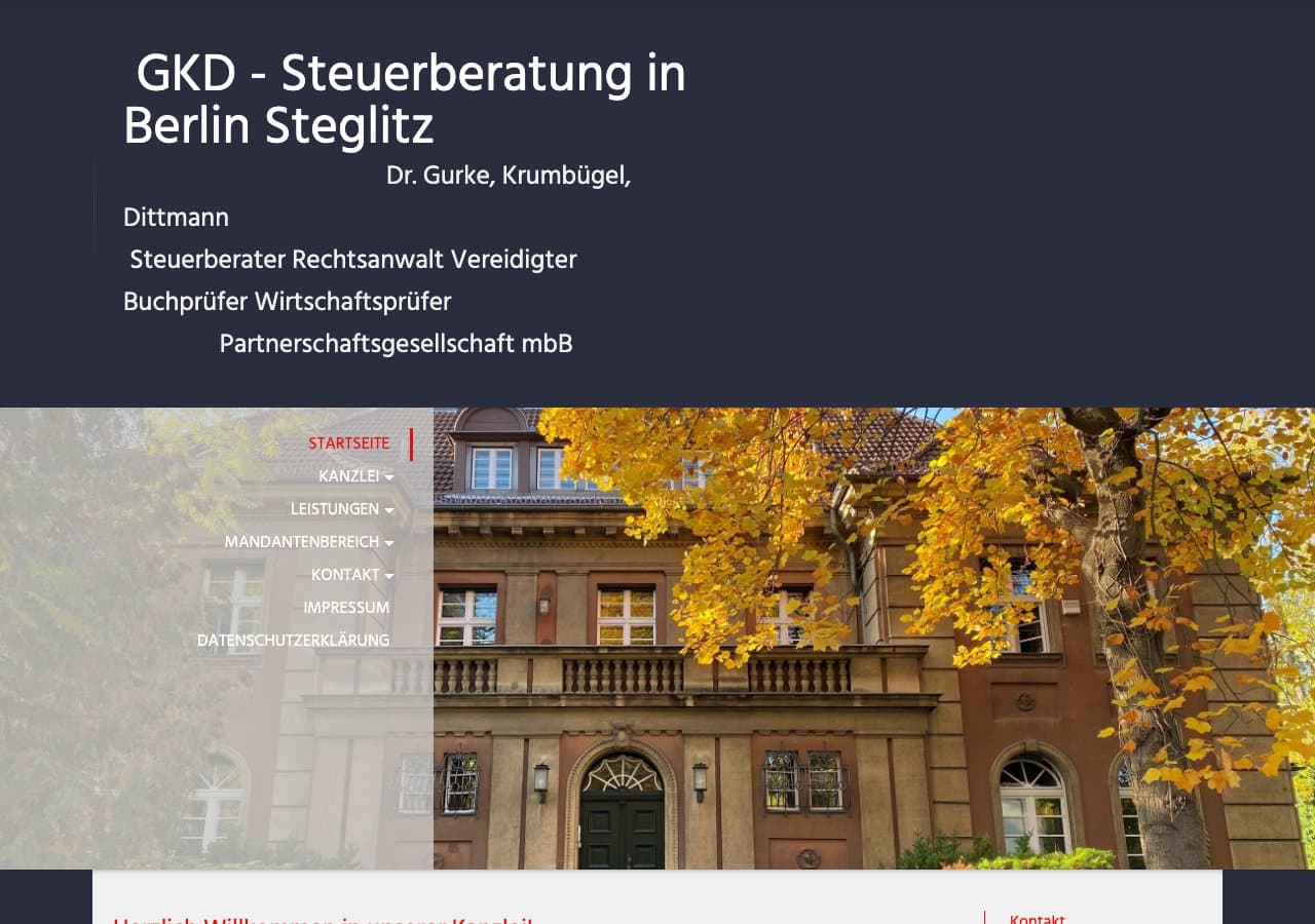 Dr. Gurke, Krumbügel, Dittmann