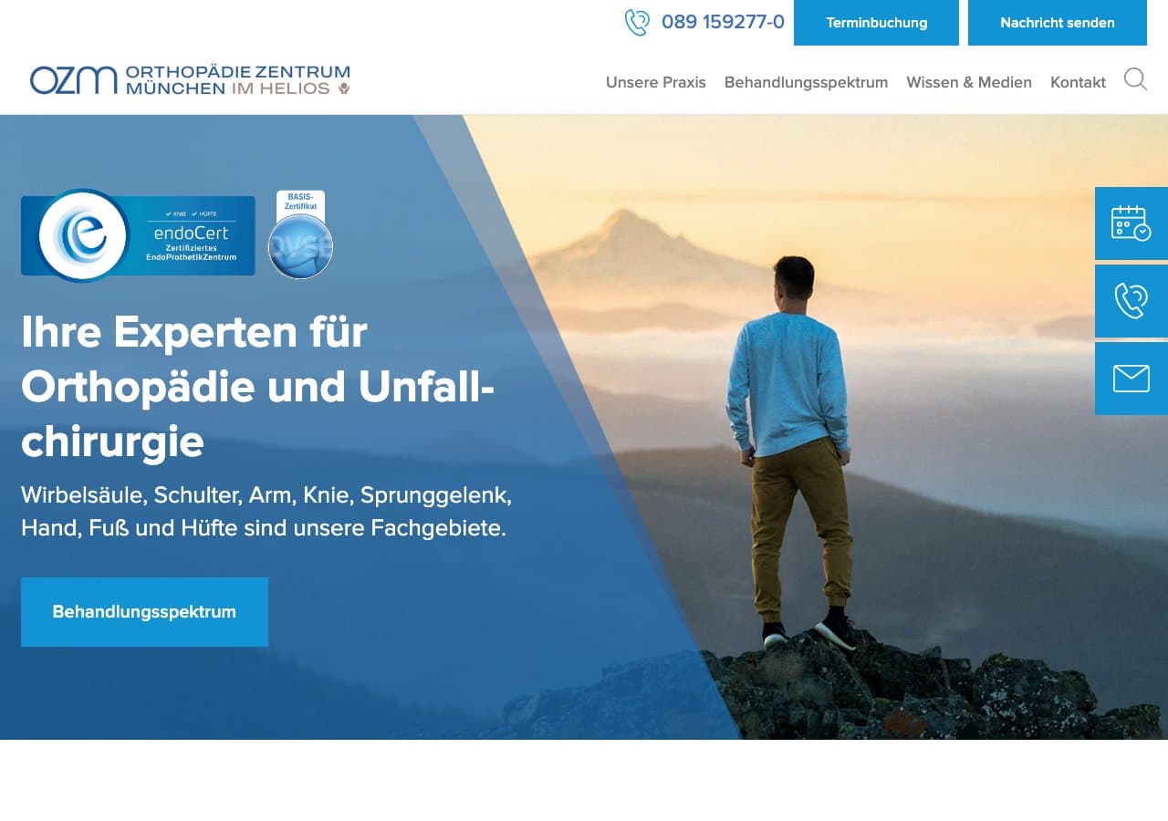 OZM Orthopädie Zentrum München im Helios