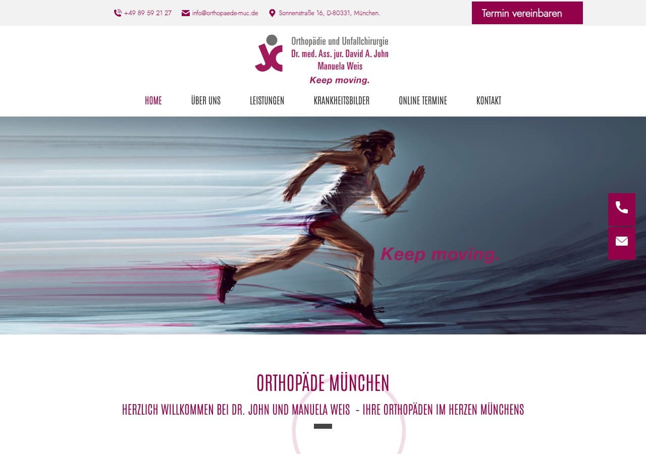 Dr. John und Manuela Weis