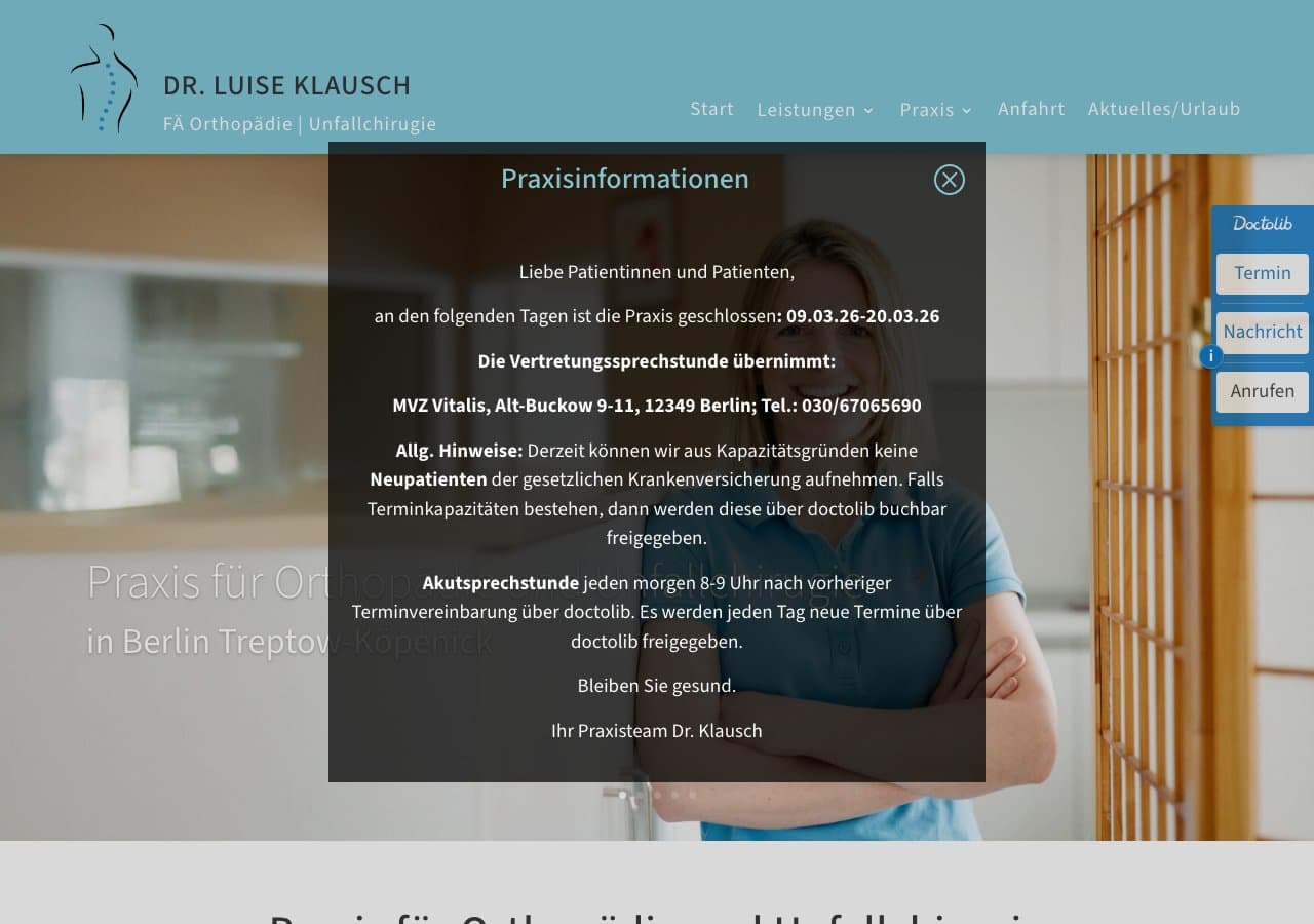 Dr. med. Luise Klausch