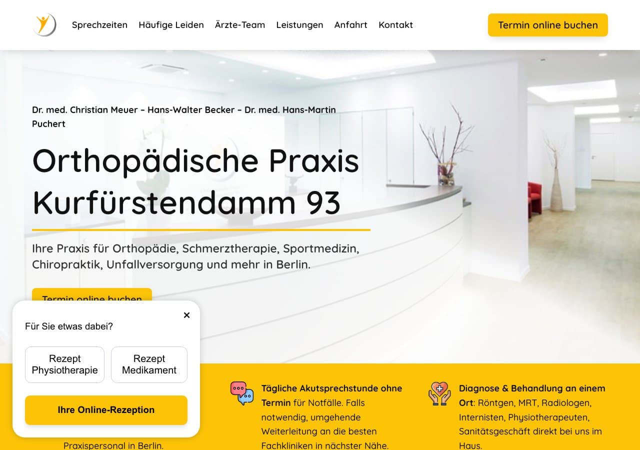 Orthopaedie Kurfuerstendamm