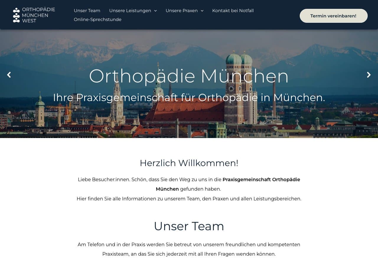 Orthopädische Praxisgemeinschaft