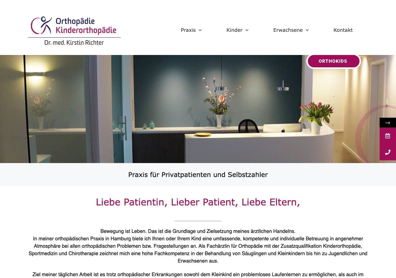 Orthopädie – Kinderorthopädie