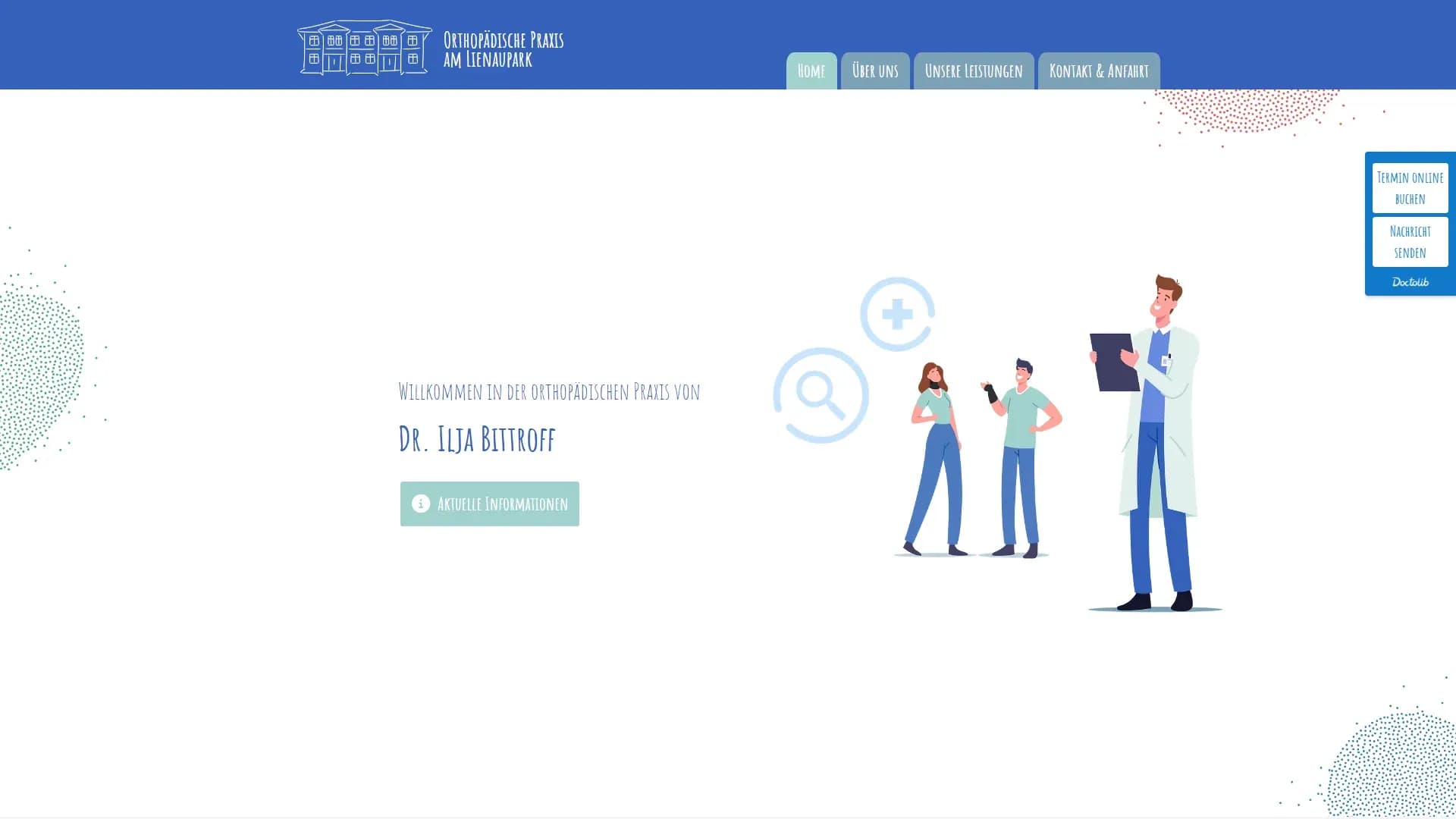 Dr. med. Ilja Bittroff — Website