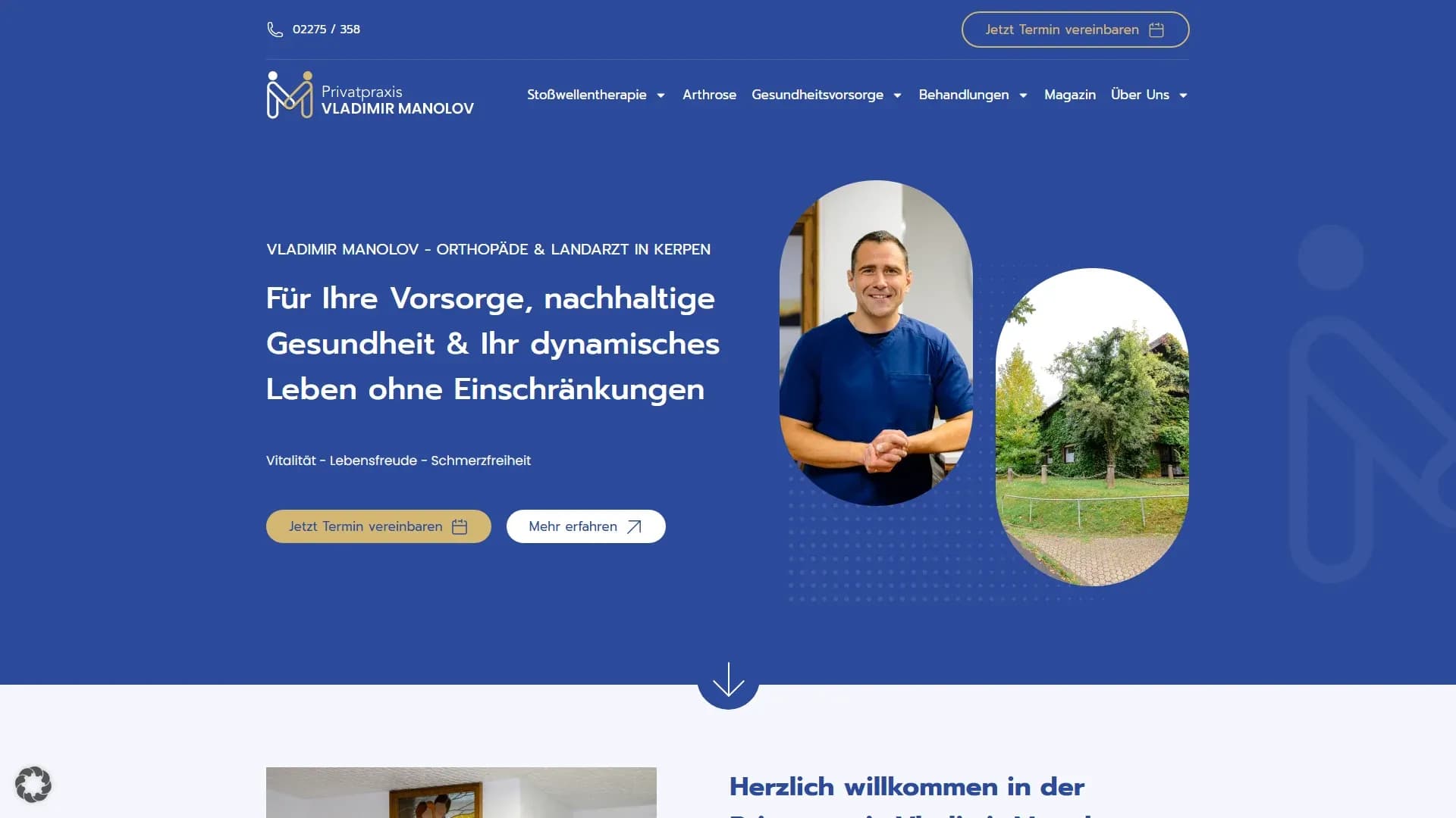 PhysioCenter Köln — Website