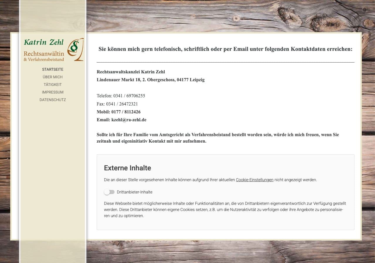 Rechtsanwaltskanzlei Katrin Zehl