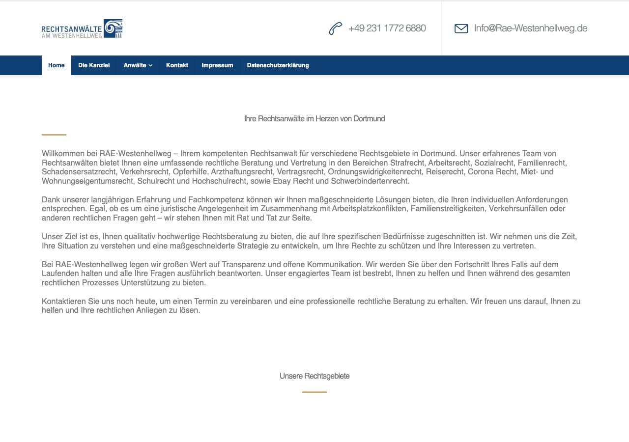 Rechtsanwälte am Westenhellweg