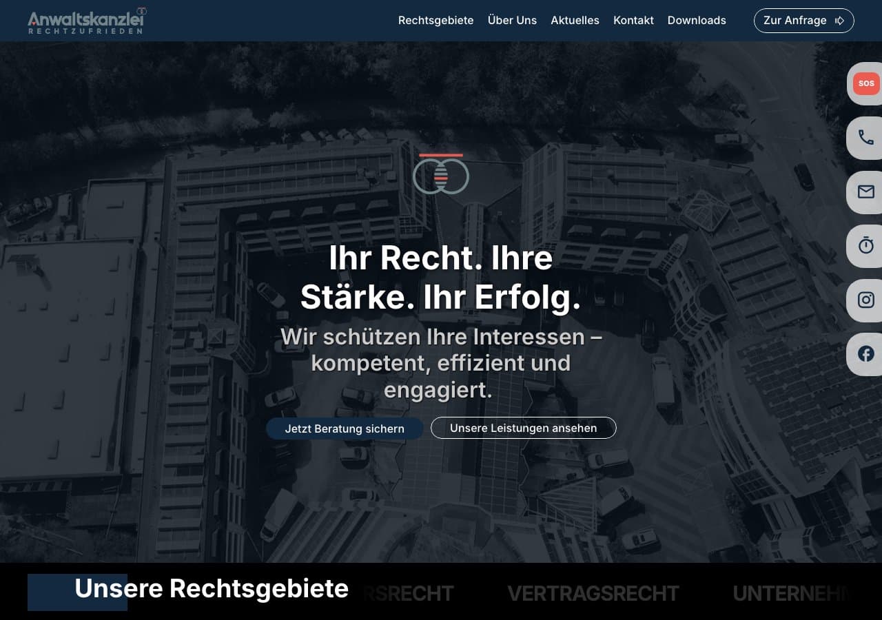 Anwaltskanzlei Rechtzufrieden
