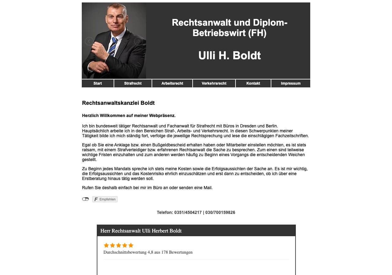 Rechtsanwaltskanzlei Boldt