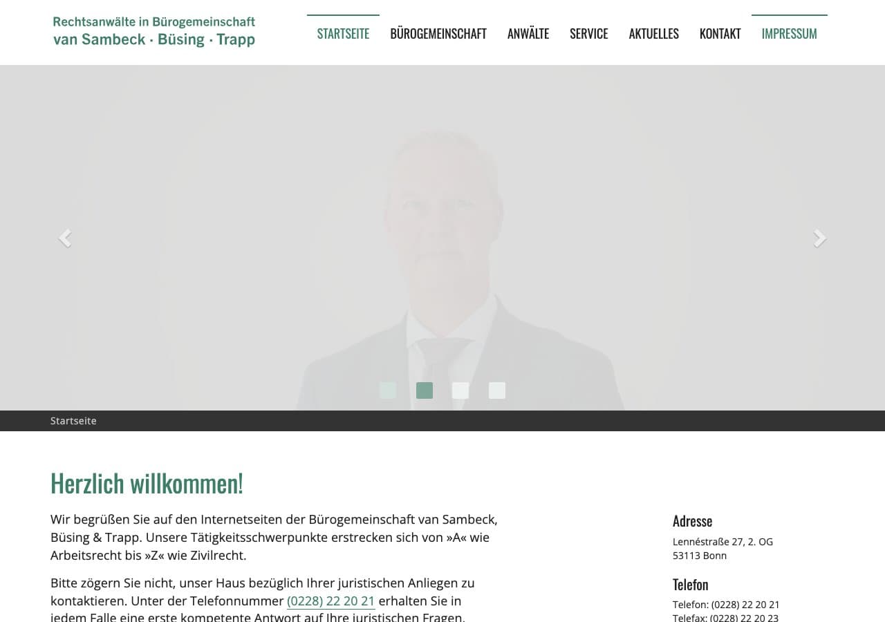 van Sambeck, Büsing & Trapp