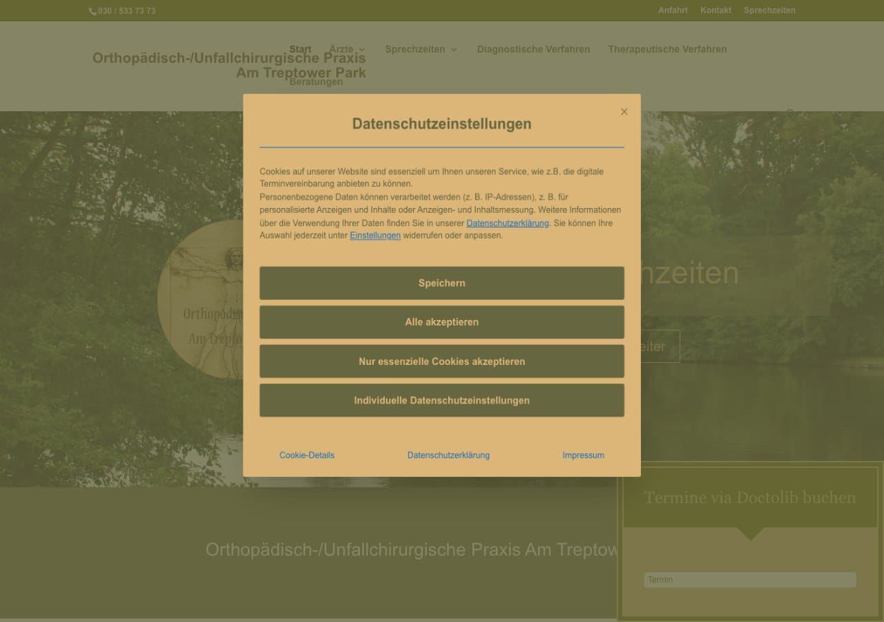 Orthopädisch-/Unfallchirurgische Praxis Am Treptower Park