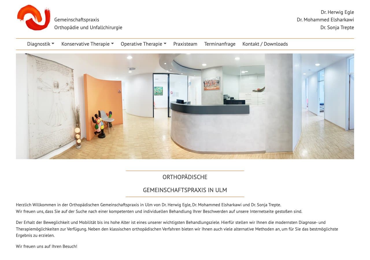 Gemeinschaftspraxis für Orthopädie