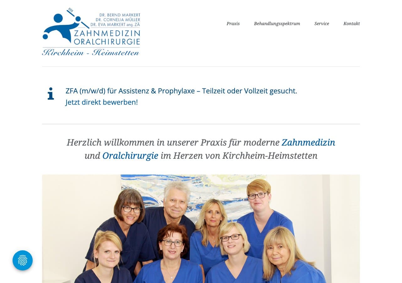 Zahnmedizin und Oralchirurgie Dr. Markert & Dr. Müller